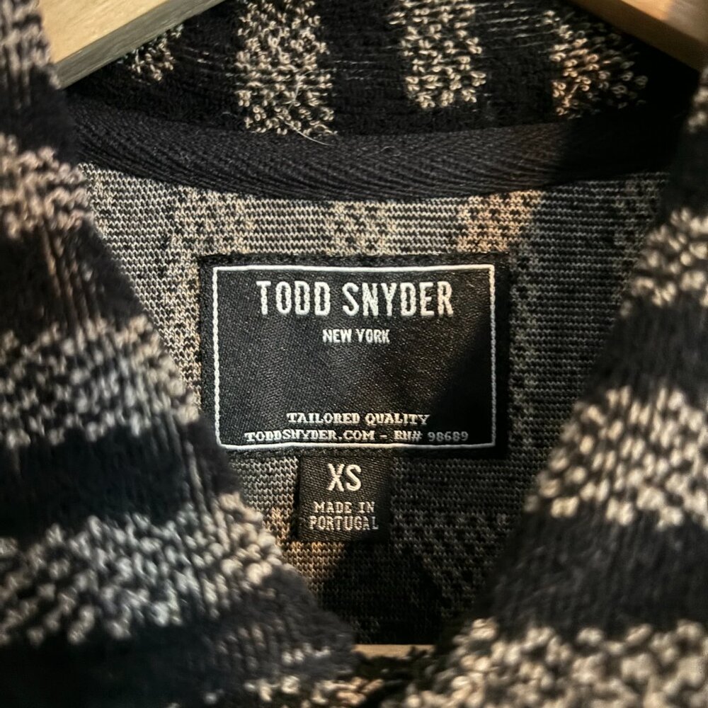 Todd Snyder men's terrycloth shirt - Picture 4 of 4